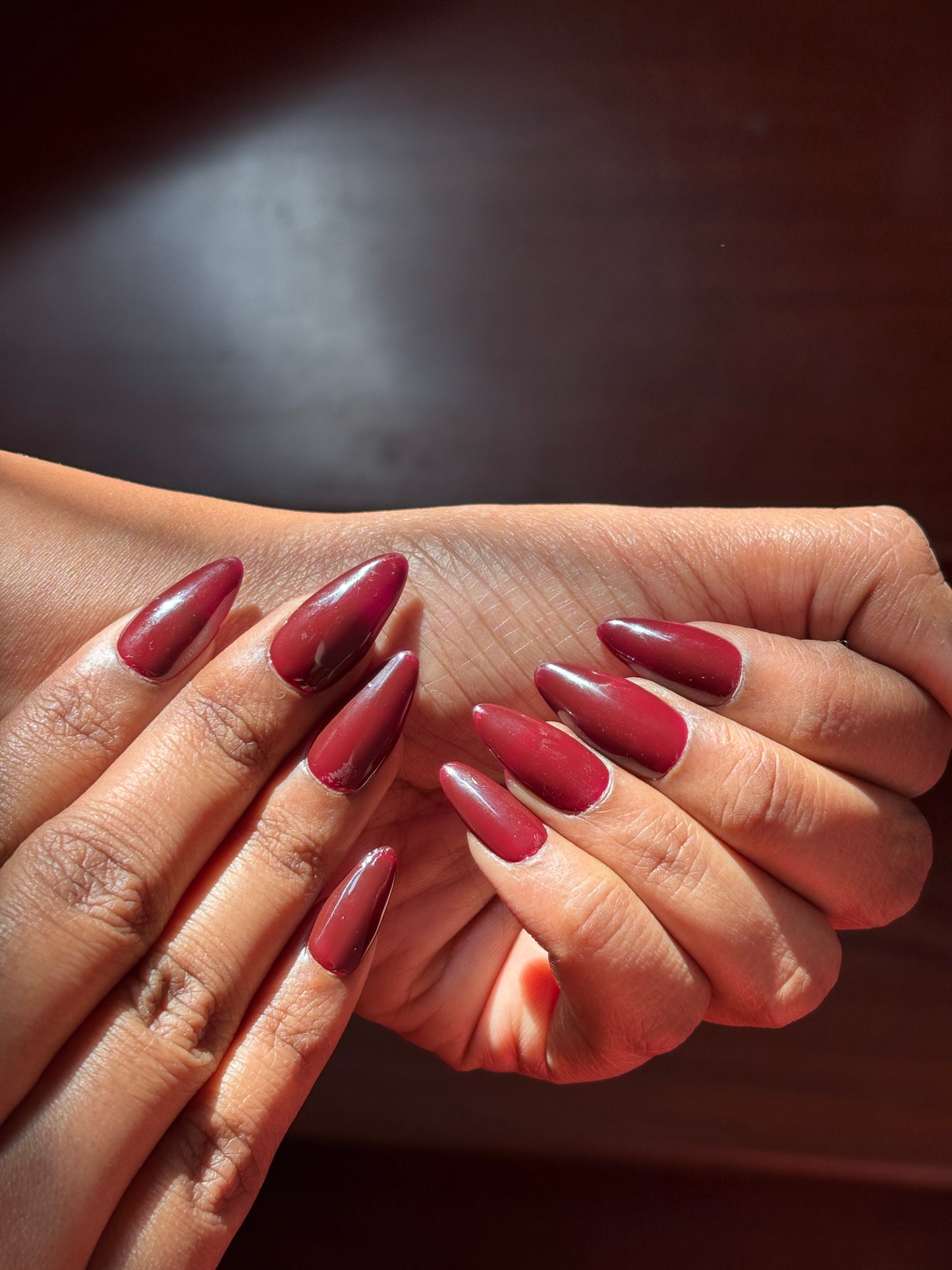 Wine Red - Soft Gel Nails
