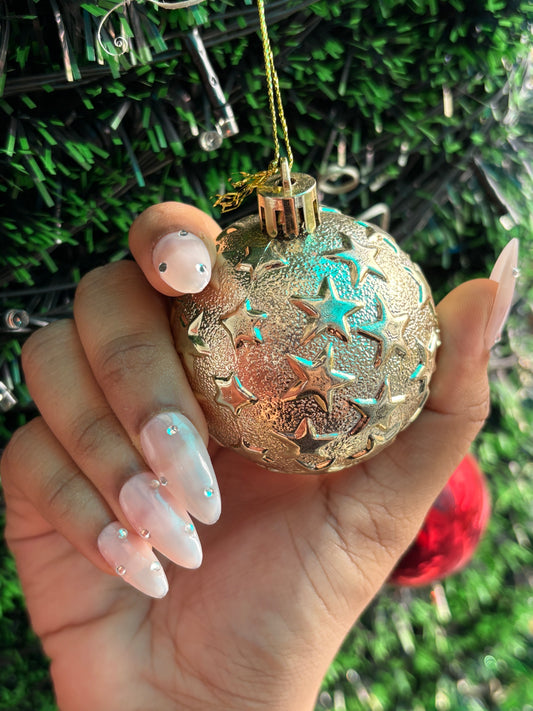 Rhinestone Sparkle - Soft Gel Nails